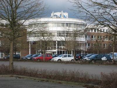 Verlagsgebäude der Lübecker Nachrichten in Lübeck-Buntekuh